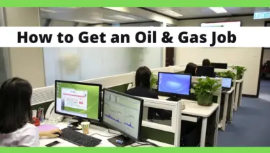 how to get an oil and gas job