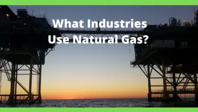 what industries use natural gas