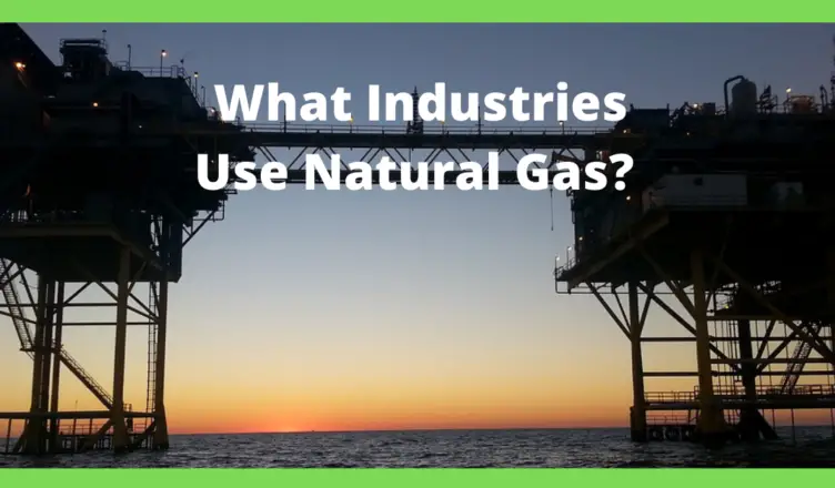 what industries use natural gas