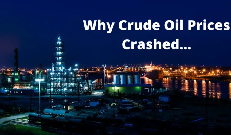 why has crude oil price futures crashed to negative
